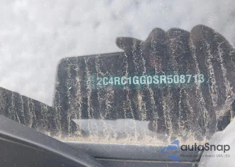 2025 Chrysler Pacifica Limited z USA, uszkodzony, nr VIN 2C4RC1GG0SR508713